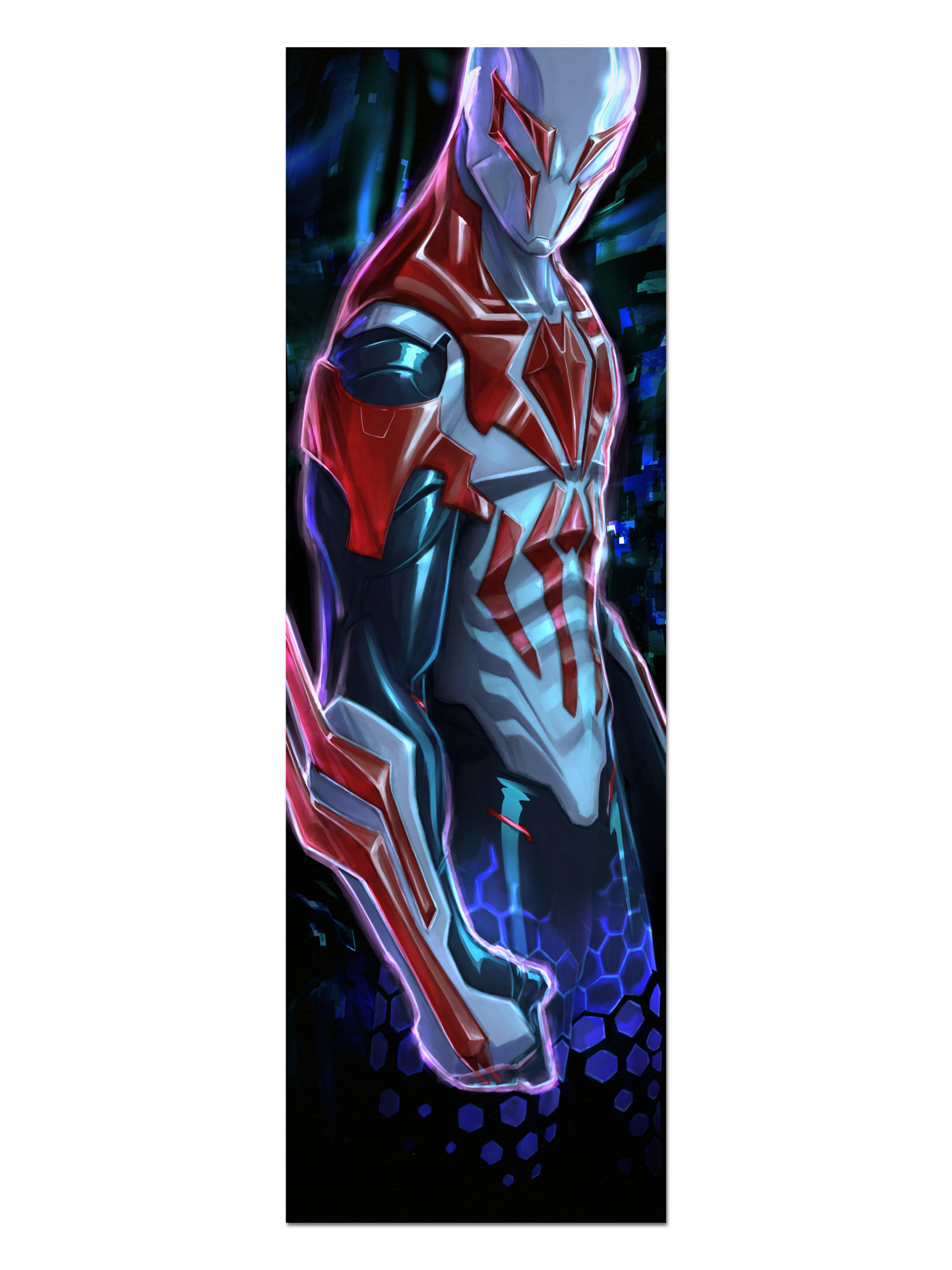Spider man 2099 online white